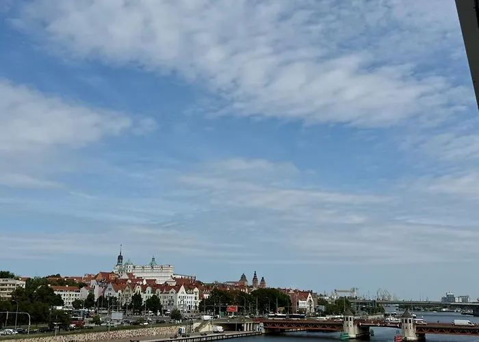 Διαμέρισμα Nad Odra - Luksusowy Z Bocznym Widokiem Na Odre, Tarasem I Klimatyzacja
