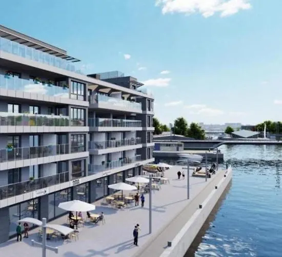 Διαμέρισμα Nad Odra - Luksusowy Z Bocznym Widokiem Na Odre, Tarasem I Klimatyzacja Στσέτσιν