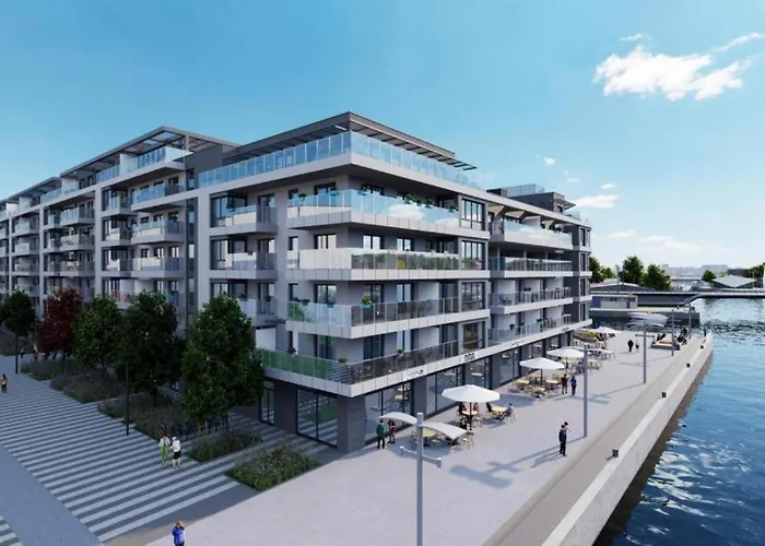 Nad Odrą - Luksusowy Z Widokiem Na Odrę, Tarasem I Klimatyzacją * Szczecin